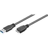 4040849951695 - goobay USB3 A-A-MIC1 SW - USB 30 Kabel A Stecker auf Micro B Stecker 1 m (95169)