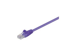 4040849952401 - Cat 5e Patchkabel u utp - Kupferkaschierter Aluminiumleiter (cca) Violett 5 m (95240) - Goobay