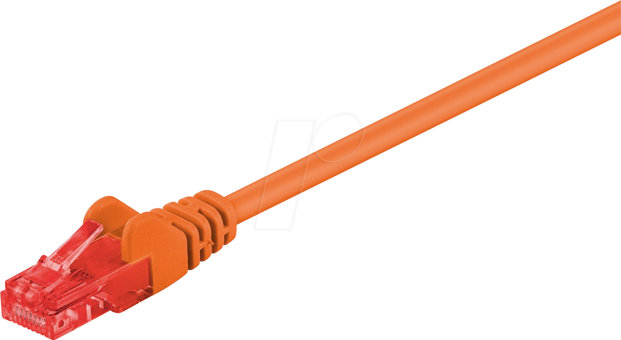 4040849956652 - GOOBAY 95665 - Cat6 U UTP Patchkabel CCA orange 250 m