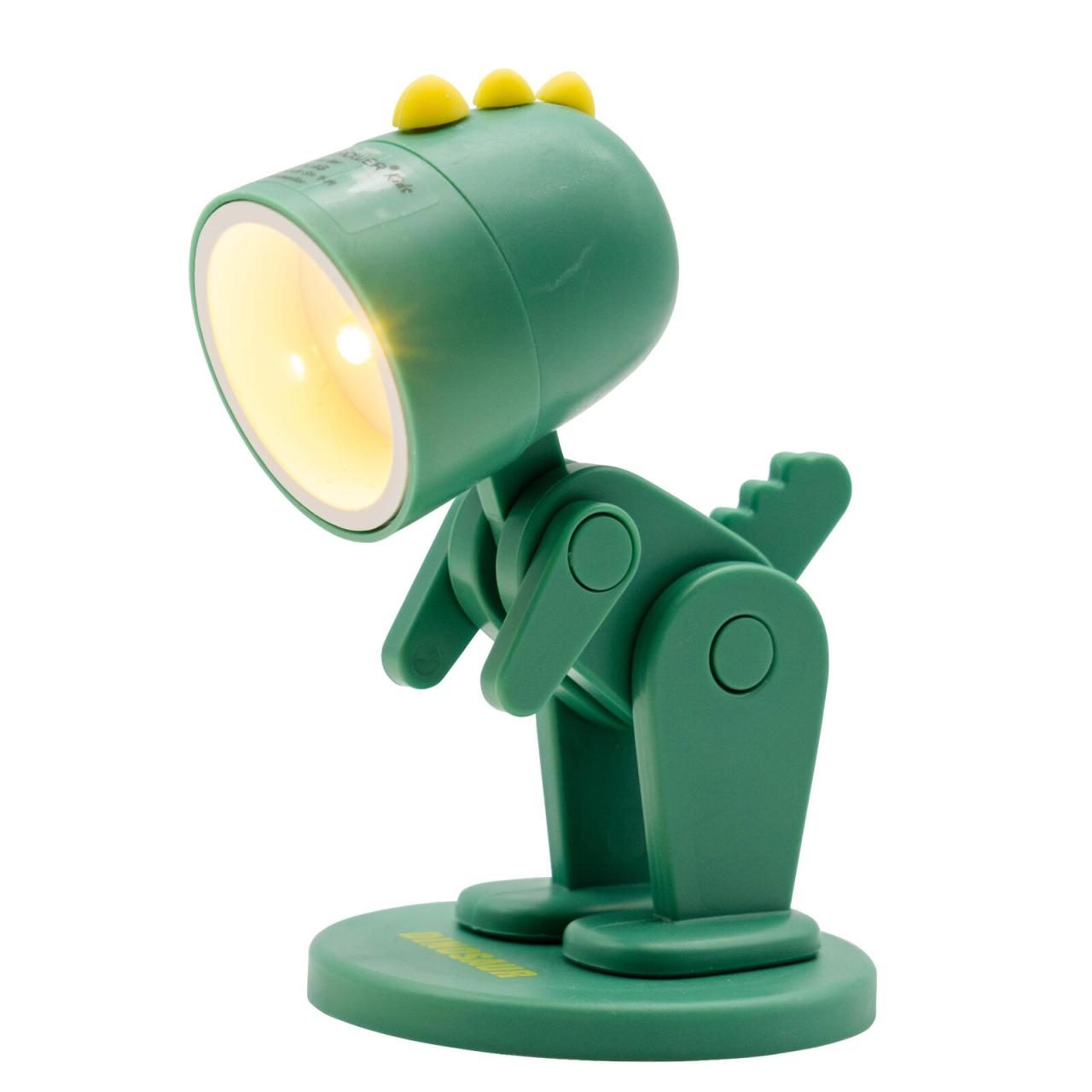 4040895012227 - RealPower LED-Tier Taschenlampe Grüner Dino mit Sockel 4040895012227 - RealPower LED-Tier Taschenlampe Grüner Dino mit Sockel