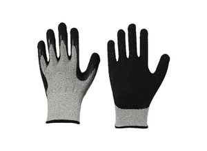 4041095144343 - Schnittschutzhandschuhe Solidstar 1443 Größe 10 grau schwarz EN 388 PSA-Kategorie II