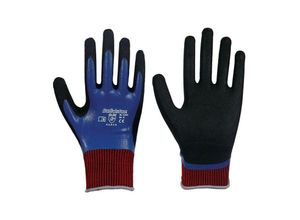 4041095146217 - Leipold+dohle Gmbh - Handschuhe Solidstar Nitril Grip Complete 1462 Größe 8 blau EN420+EN388 PSA-Kategorie ii