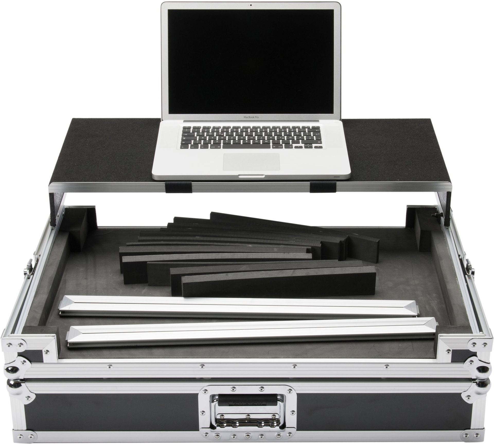 4041212409720 - Multiformat Workstation XXL Case mit Laptopschlitten für DJ Controller