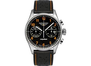 4041338277050 - Chronograph Tornado Armbanduhren schwarz silberfarben Herren Quarzuhr Armbanduhr Herrenuhr Made in Germany analog Tag