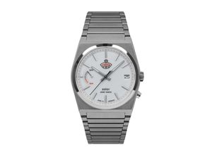 4041338464061 - Solaruhr RUHLA Space Control Solar 4640M1 Armbanduhren silberfarben Herren Solaruhren Herrenuhr Datum Leuchtzeiger Saphirglas Made in Germany