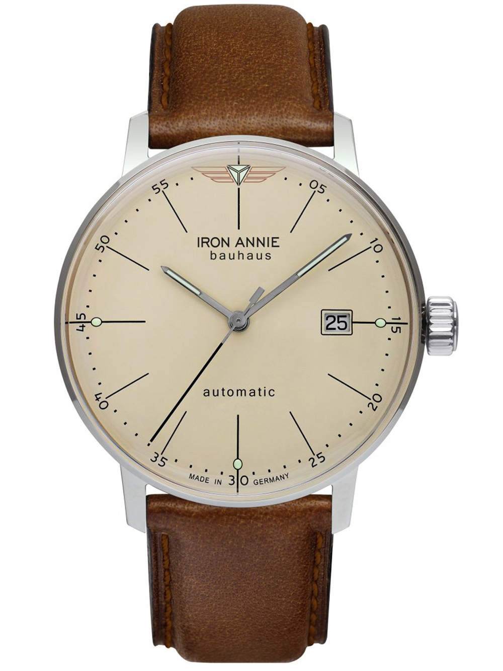 4041338505054 - Iron Annie 5050-5 Bauhaus Automatik Herrenuhr 40mm 5ATM