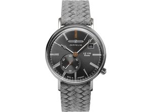 4041338713572 - Quarzuhr ZEPPELIN Rome kleine Sekunde 7135-2O Armbanduhren grau Damen Quarzuhren Sondermodell OTTO