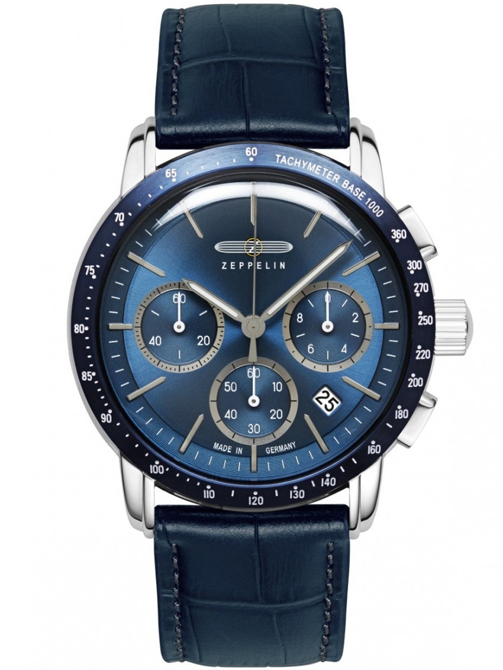 4041338887839 - Zeppelin 8878-3 Herrenuhr New York Chronograph 43mm 5ATM