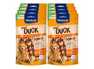 4041434527752 - Duck Bonas Knochen Ente 80 g 8er Pack