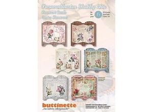 4041437843958 - 3D-Paraventkarten Shabby Chic für 6 Karten