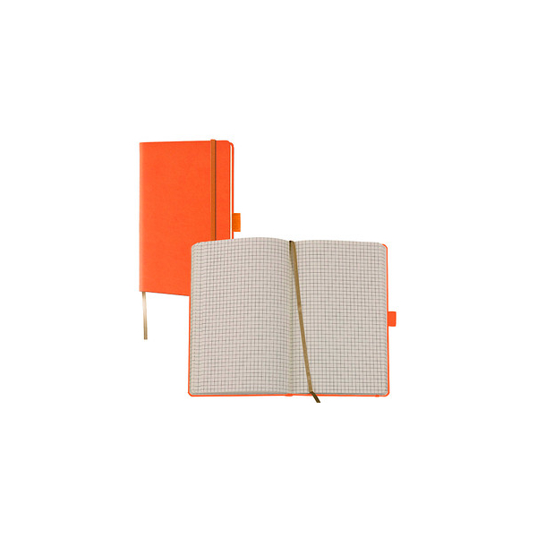 4041445005188 - Notizbuch Tucson ca DIN A6 kariert orange Hardcover 192 Seiten 4041445005188 Lediberg