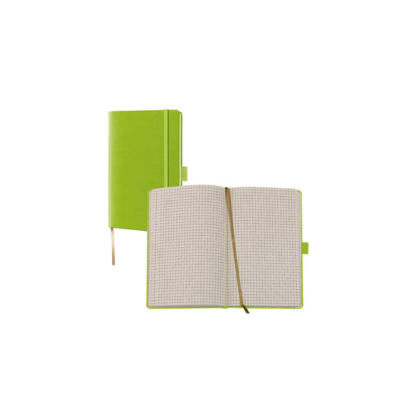 4041445005218 - Notizbuch Tucson ca DIN A6 kariert lemongreen Hardcover 192 Seiten 4041445005218 Lediberg