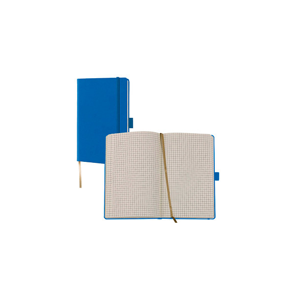 4041445005232 - Notizbuch Tucson ca DIN A6 kariert blau Hardcover 192 Seiten 4041445005232 Lediberg