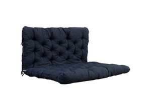 4041466911130 - Home Feeling - Palettenauflage Palettenkissen inkl Rückenteil Sitz 120 x 80 cm Rücken 120 x 60 cm dunkelgrau