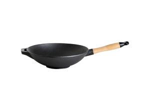 4041571145314 - AllGrill Gusseisen-Wok 30 cm geeignet für alle Herdarten inkl Induktion