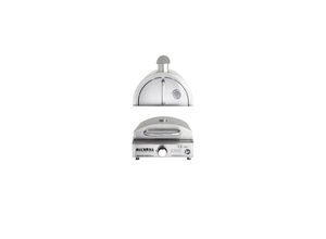 4041571919502 - Multi-Kulti Gasgrill mit Pizzastein und Gussgrillplatte tragbar Ø 33 cm Pizzastein Abmessungen 42 x 51 x 25 cm + Ø 35 cm Gusseisenpfanne und Grillhaube