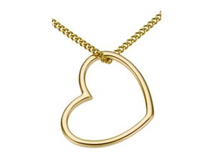 4041633003033 - Ketten-Anhänger FIRETTI Schmuck Geschenk Gold 333 Halsschmuck Anhänger für Halskette Herz Schmuckanhänger Gr Gelbgold 333 025 g gelb (gelbgoldfarben) Damen Anhänger