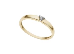 4041633028012 - Diamantring FIRETTI Schmuck Geschenk Gold 333 Damenring Goldring Diamant Fingerringe Gr 19 003 ct P2 = erkennbare Einschlüsse Gelbgold 585-Diamanten 15 mm goldfarben (gelbgoldfarben weißgoldfarben) Damen mit Brillanten