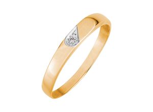 4041633343160 - Fingerring LADY Fingerringe Gr 16 Metall-Gold goldfarben (gelbgold 375) Damen