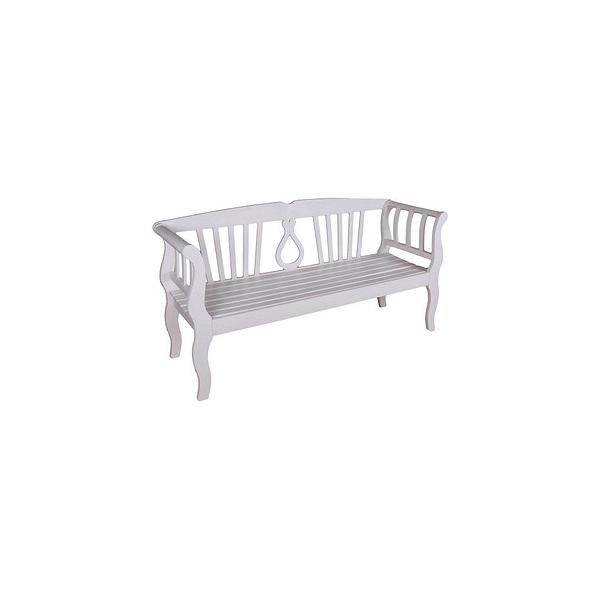 4041908127174 - Gartenbank Arcadia 985112 weiß Holz 1750 cm 4041908127174 Garden Pleasure