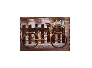4041908127440 - & Vertriebs GmbH & Co KG - 3D Metallbild Fahrrad 4041908127440 - & Vertriebs GmbH & Co KG - 3D Metallbild Fahrrad