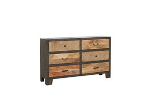 4041908127891 - INTERIA Home & Living Sideboard 84cm TARIM Kommode Schrank Anrichte Holz Buffet