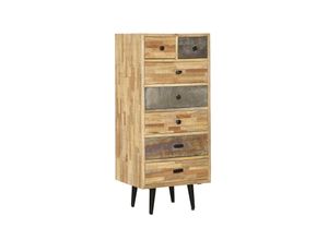 4041908128003 - INTERIA Home & Living Kommode 110cm YAMUNA Sideboard Schrank Holz Highboard