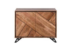 4041908137746 - Kommode Ambala Akazie Sideboard Wohnzimmer Esszimmer Universal Schrank