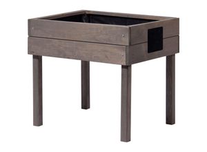 4042085585115 - Kinder-Hochbeet mit Kreidetafel grau 50 x 40 x 45 cm 4042085585115 - Kinder-Hochbeet mit Kreidetafel grau 50 x 40 x 45 cm