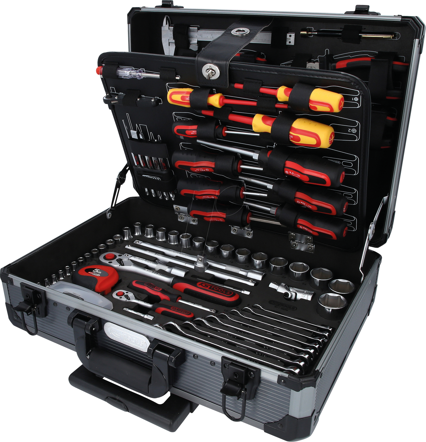 4042146679708 - Kstools - ks Tools 1 4 +1 2 Universal Werkzeug-Satz 130-tlg 9110630