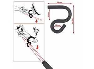 4042146910054 - Kstools - ks Tools Universal-Achshebel-Haken