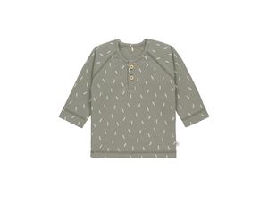 4042183426808 - LÄSSIG - Langarmshirt SPECKLES in olive Gr86 92