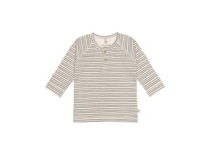 4042183426822 - LÄSSIG - Langarmshirt STRIPED in grey anthracite Gr86 92