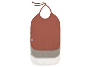 4042183427768 - Lätzchen TERRY MEDIUM BIB 3-teilig in rust olive milky