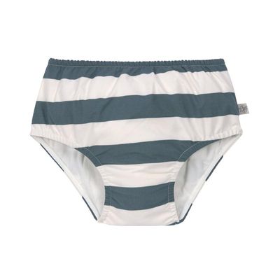 4042183994222 - - Windelbadehose BLOCKSTRIPES in milky blue Gr62 68