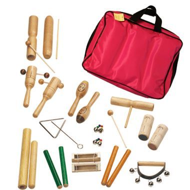 4042241616196 - Rohema 61619 Percussion Set - Rhythmus-Set 3 fÃ¼r 16 Kinder