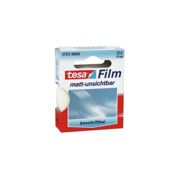 4042448039910 - tesa 57312-00008-02 tesafilm Invisible Transparent (L x B) 33 m x 19 mm 1 St