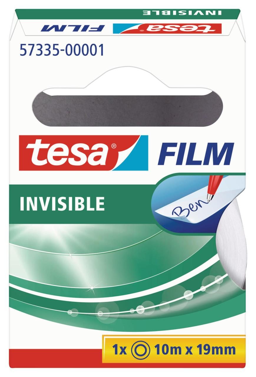 4042448140272 - tesa Klebeband tesafilm Invisible Transparent 19 mm (B) x 10 m (L) PP (Polypropylen)