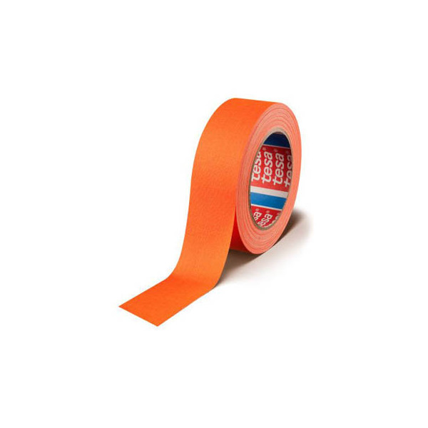 4042448165572 - 04671-00049-10 Gewebeklebeband band® 4671 Neonorange (l x b) 25 m x 19 mm 1 St - Tesa