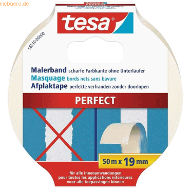 4042448294890 - TESA 56530 - Malerband Perfect 50 m x 19 mm