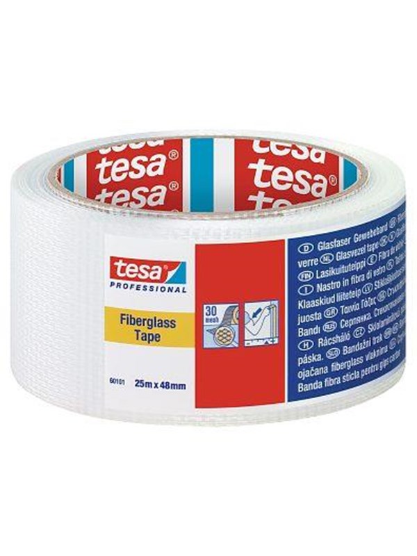 4042448295347 - 60101-00000-00 Gewebeklebeband ® Professional Weiß (l x b) 25 m x 48 mm 1 St - Tesa