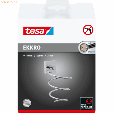4042448447531 - tesa 40242-00000-00 ekkro Fönhalter Klebstoff Chrom (glänzend) 4042448447531 - tesa 40242-00000-00 ekkro Fönhalter Klebstoff Chrom (glänzend)
