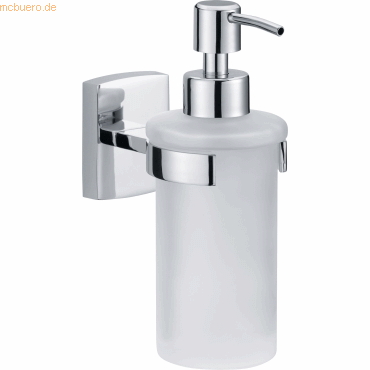 4042448447784 - Klaam 40267-00000-00 Seifenspender 200 ml Chrom (glänzend) Weiß (satiniert) - Tesa