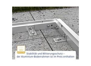 4042533294798 - Hörmann Ecostar - Metall-Gerätehaus Trend mit Satteldach Typ 3 238 x 303 cm purpurrot 72 m² 1-flüglige Tür