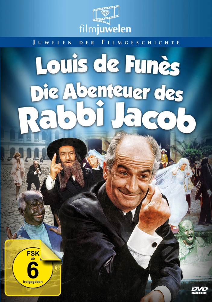 4042564172409 - Louis de Funès Die Abenteuer des Rabbi Jacob (DVD)