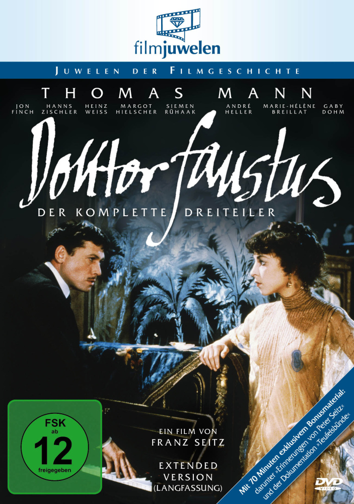 4042564192643 - Jon Finch - GEBRAUCHT Doktor Faustus - Der komplette Dreiteiler [2 DVDs] - Preis vom 04062023 050858 h