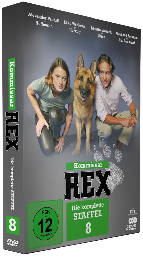 4042564205411 - Kommissar Rex - Staffel 8 (DVD)