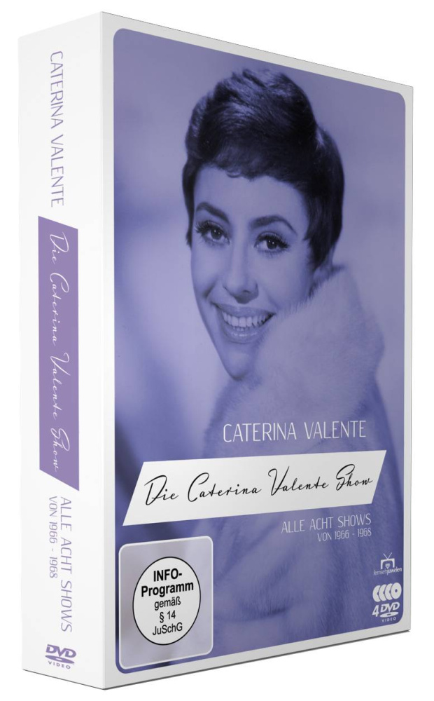 4042564221398 - Die Caterina Valente Show - Alle acht ZDF- AVRO-Shows von 1966-1968 (DVD)