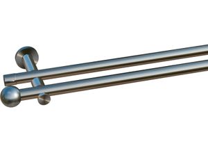 4042627329566 - Gardinenstange INDEKO Colombes Gardinenstangen Gr L 410 cm Ø 20 mm 1 St 2 läufig silberfarben (edelstahlfarben) Gardinenstangen nach Maß Komplett-Set inkl Montagematerial 4042627329566 - Gardinenstange INDEKO Colombes Gardinenstangen Gr L 410 cm Ø 20 mm 1 St 2 läufig silberfarben (edelstahlfarben) Gardinenstangen nach Maß Komplett-Set inkl Montagematerial