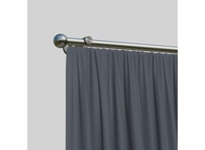4042627331132 - Gardinenstange INDEKO Colombes silber (edelstahlfarben) L180cm Ø16mm Aluminium Gardinenstangen Innenlauf Komplett-Set inkl Gleitern und Montagematerial 4042627331132 - Gardinenstange INDEKO Colombes silber (edelstahlfarben) L180cm Ø16mm Aluminium Gardinenstangen Innenlauf Komplett-Set inkl Gleitern und Montagematerial